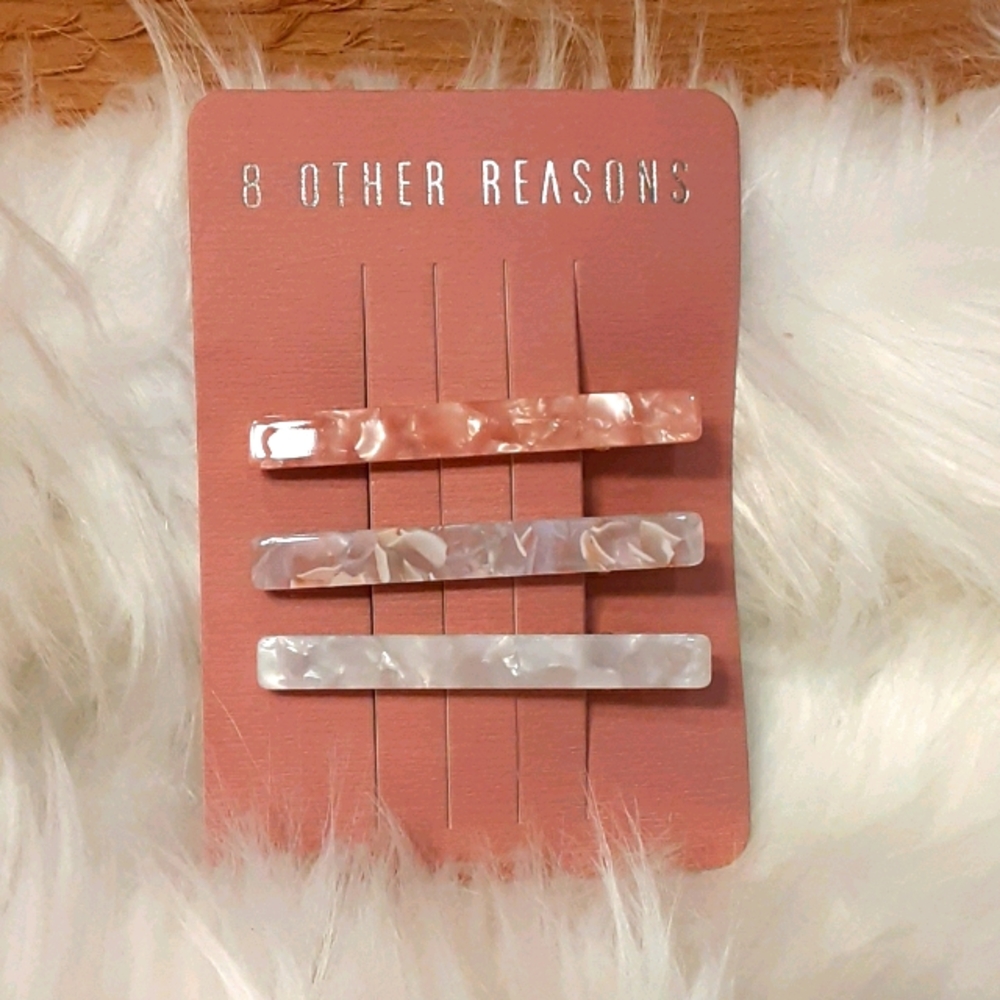8 other reasons hair clips.